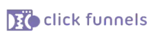 Logo with a purple and white funnel icon next to the words click funnels in lowercase gradient purple letters on a transparent backgroundideal for customized Digital Reward Card solutions | Loyaltymaster Worldwide Logo with a purple and white funnel icon next to the words click funnels in lowercase gradient purple letters on a transparent backgroundideal for customized Digital Reward Card solutions