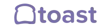 The image shows the word toast in lowercase purple letters To the left of the text there is a simple bread icon in the same color evoking a sense of a customized Digital Reward Card experience | Loyaltymaster Worldwide The image shows the word toast in lowercase purple letters To the left of the text there is a simple bread icon in the same color evoking a sense of a customized Digital Reward Card experience